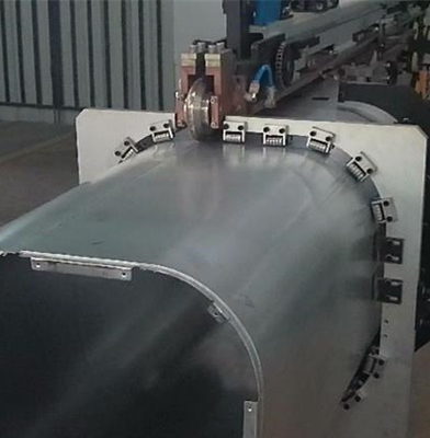 6m/Dk Uzatma Düz Direnç Dikiş Kaynak Makinası 60KVA
