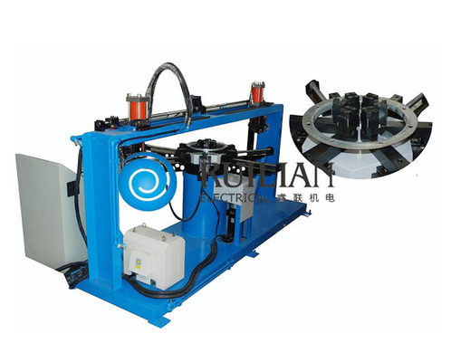 İşleme OD 100mm-600mm Hava Kanalı Flanş Delme Makinesi 10KVA