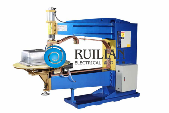 Kaynak OD 300mm Dikiş Kaynak Ekipmanları Hava Kanalı Dikiş Kaynak Makinesi 30KVA