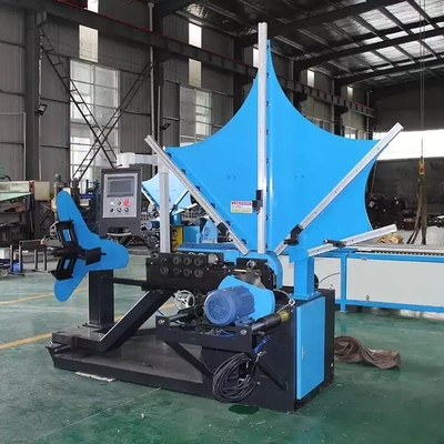 5KVA Düşük Karbonlu Sac Çelik Spiral Hava Kanalı Makinesi 650 Rpm / Min