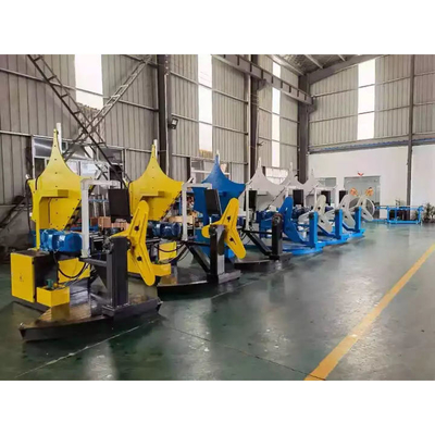 50mm Metal Soğuk Bükme İşleme Ekipmanları Hava Kanalı Makinesi 5KVA