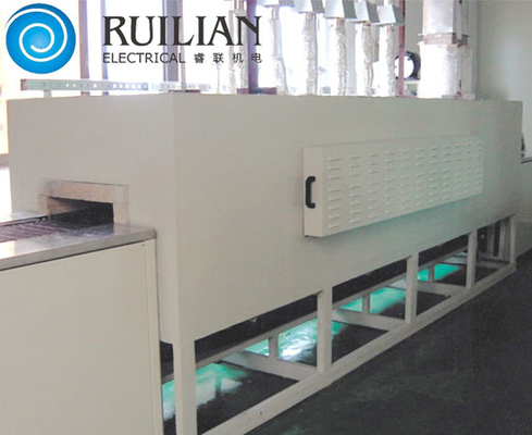 Sprey Boyama Yüksek Sıcaklık Tünel Fırın Hattı 60KW 100KW