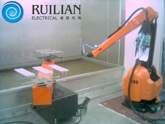 Otomatik Yapay Dua Kurutma Robotu Püskürtme Kabini 15KW
