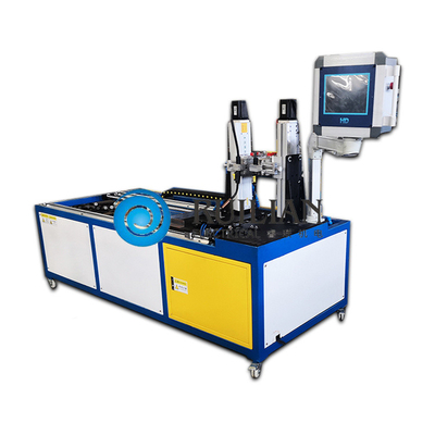 650 Rpm/Dk Hava Kanalı Açılı Demir Flanş Kaynak Makinesi 20KVA